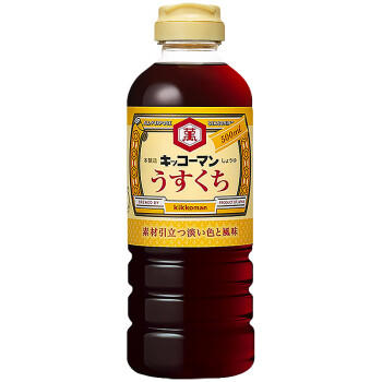 万字本酿造系列 淡口酱油【特级酱油】500g 龟甲日本进口 酱油寿喜锅 /粮油调味 /调味品 /酱油 商品图4