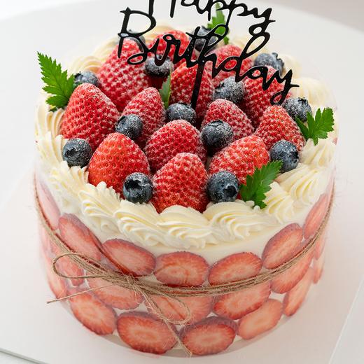 草莓蛋糕  莓满幸福 乳脂奶油 商品图2