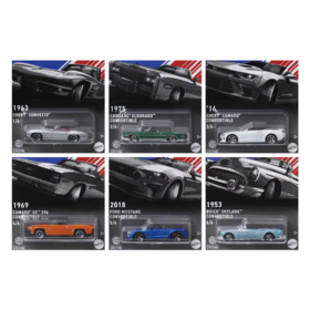 美太 火柴盒城市英雄交通系列(主题款）MATCGGF12随机发1款