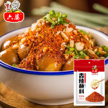 六婆辣椒面火锅蘸料香辣油泼辣子香辛料麻辣烫烧烤撒料108g带封口条 /粮油调味 /调味品 /火锅底料/蘸料 商品图2