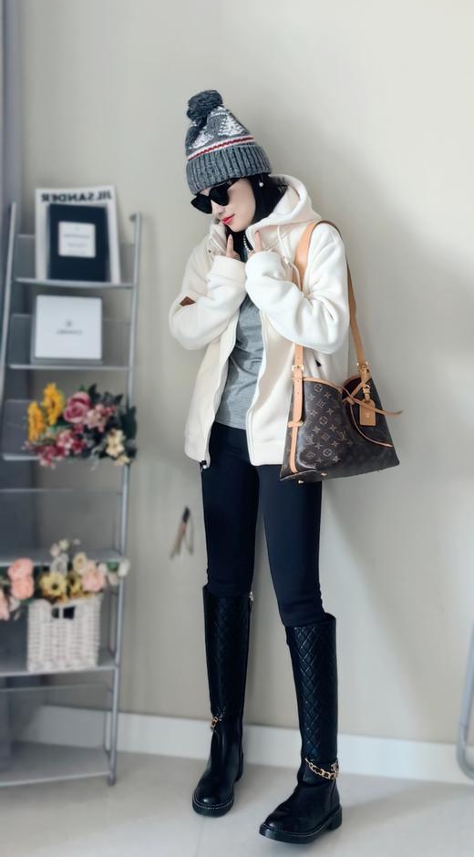 加厚摇粒绒小北男女同款卫衣外套 商品图7