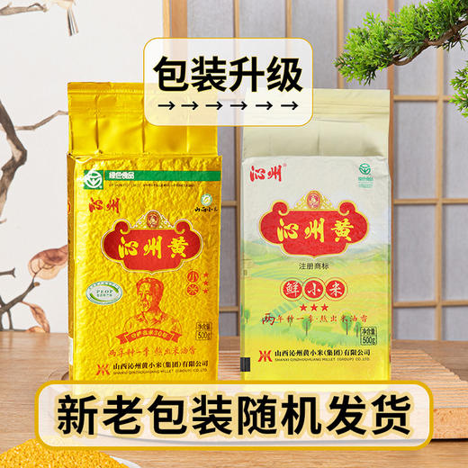 优选丨【2025年新米上市 拍7每斤低至14.8】山西沁州黄小米五谷杂粮鲜小米山西特产 500g真空装月子米家庭米粗粮 商品图1