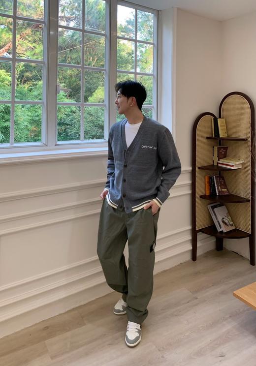 D家 开衫外套式 羊毛混纺ChristianDio*r Tag刺绣开衫（JN） 商品图5