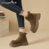 西遇大黄靴女加绒冬季新款复古雪地户外短靴小个子厚底马丁靴V0047933 商品缩略图1