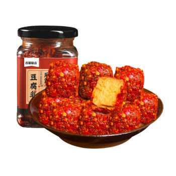 古蜀味道 麻辣豆腐乳200g四川非物质文化遗产下饭菜调味品火锅蘸料 /粮油调味 /调味品 /腐乳 商品图0