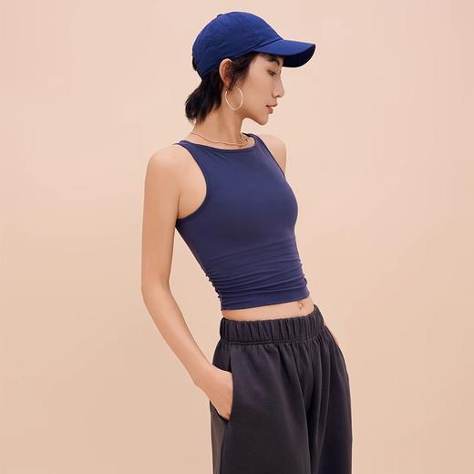跃牌【禅语梵心】运动跑步裸感瑜伽背心女专业健身运动bra WX5122 商品图4