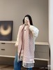 D家双面流苏倾斜字母  Obli*ue 印花围巾（TL） 商品缩略图3