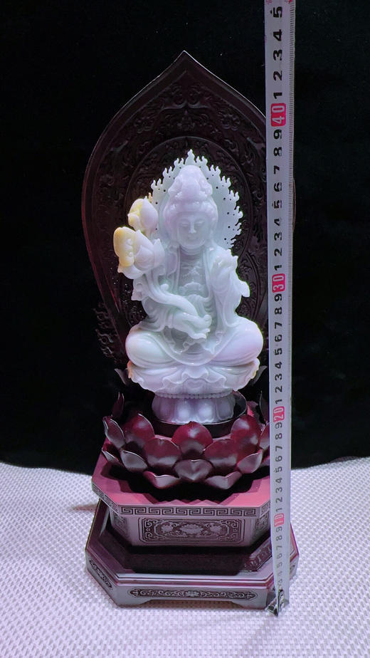 620711翡翠摆件【观音 】 商品图1