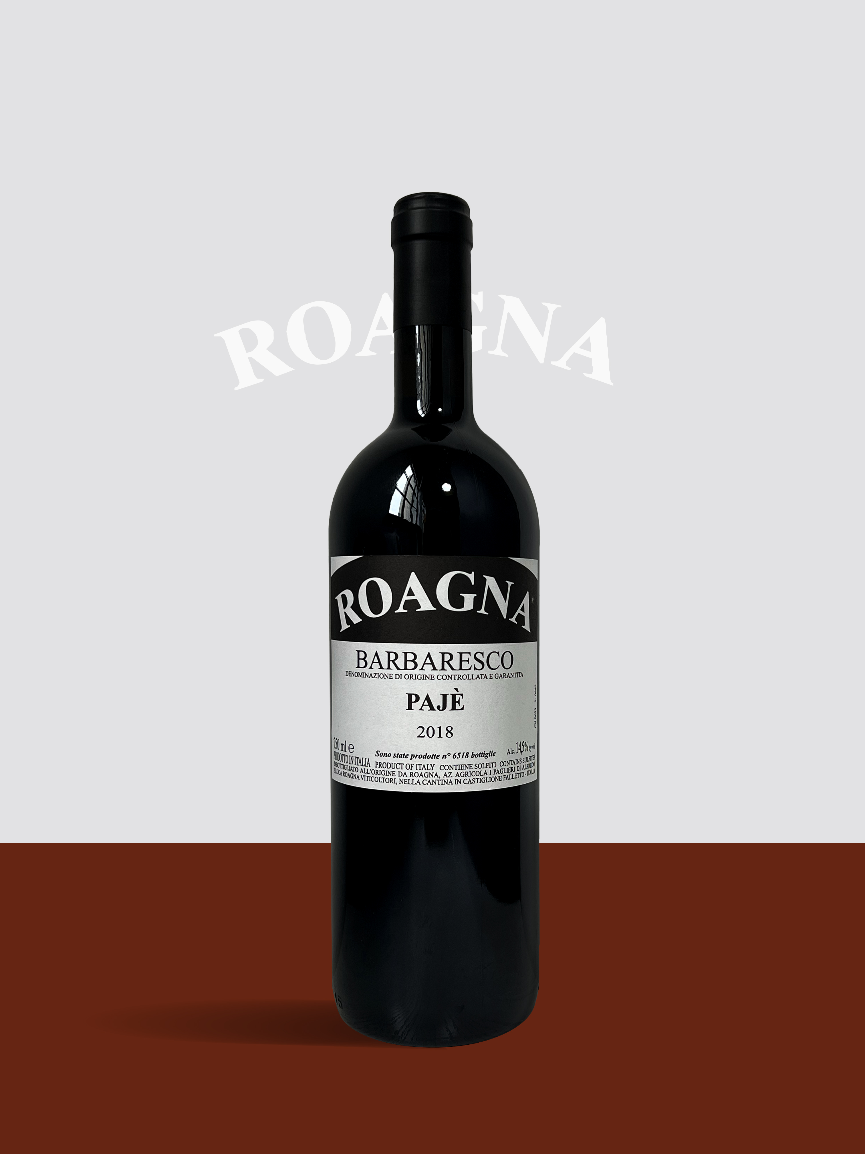 ROAGNA, Barbaresco Pajè 2018
