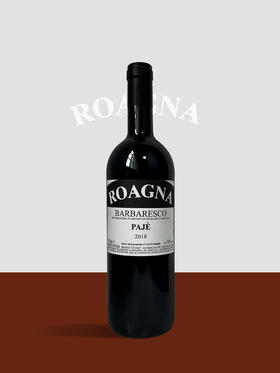 ROAGNA, Barbaresco Pajè 2018