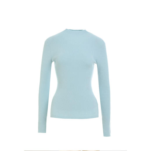 乔万尼温柔软糯简约绵羊毛针织衫EM4M699 商品图4