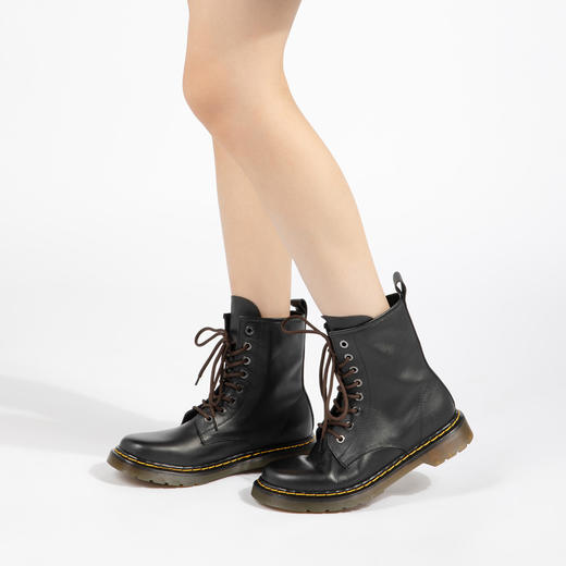 Wayne Flex韦恩经典圆头马丁靴短靴系带高帮百搭女靴WF6247 商品图11