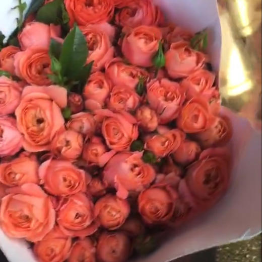 多头玫瑰.杏色果汁 商品图1