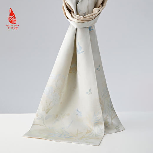 SAINTJOY/宋锦双面长巾  凤蝶踏春  SCS23015 商品图1