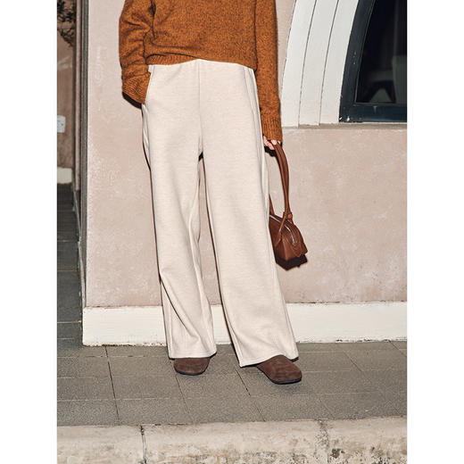 【活动商品，不退不换】可可的居家好物 老钱风来袭 平底勃肯半托 磨砂牛皮材质 舒适呵护 半托设计 简约潮流 商品图6