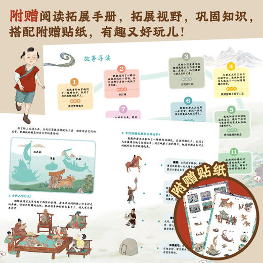 丝路时光机走到壁画里过一天fb敦煌研究院/编童趣出版有限公司编人民邮电出版社出版文化绘本精装原版曾获2023年丝路书香工程 商品图3