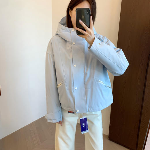 三星90%白鹅绒 挺括有型三防连帽户外鹅绒服羽绒服24秋冬！ 商品图7