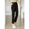 乔万尼矿石黑显瘦简约休闲裤EM4F573 商品缩略图1