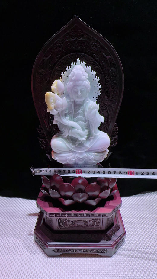 620711翡翠摆件【观音 】 商品图2