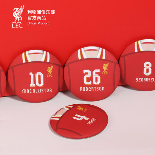 【官方正版】利物浦俱乐部｜球衣加厚马口吧唧铁徽章纪念球迷 商品图1