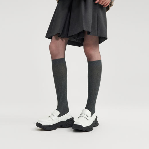 lost in echo2024年秋季新款经典百搭乐福鞋厚底增高休闲运动鞋女 商品图3