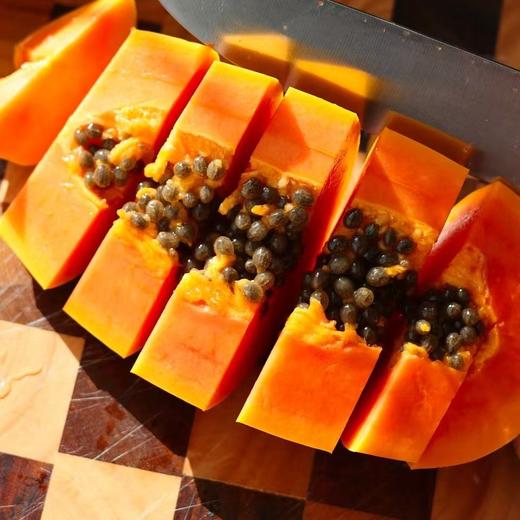 【果蔬精选】海南树上熟红心牛奶木瓜 真正树上自然熟 甜蜜多汁 细腻爽口 一口甜蜜爆汁 商品图1