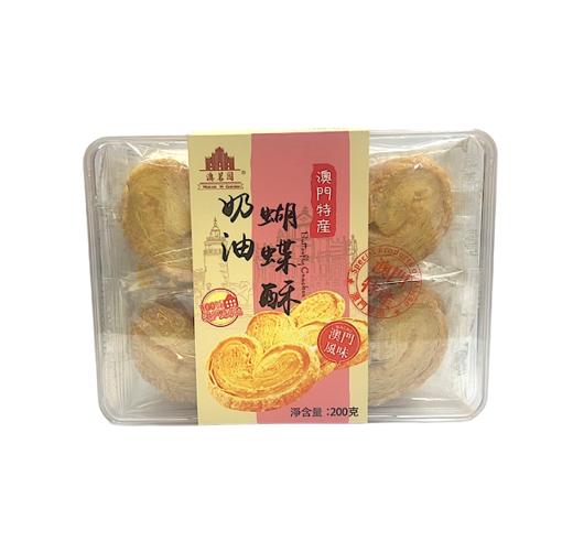 (任选3盒/3袋 平均33.3/盒)澳门 澳茗园雪花杏仁片/奶油蝴蝶酥-200g/杂锦花生软糖-380g 商品图2