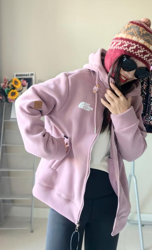 加厚摇粒绒小北男女同款卫衣外套 商品图10