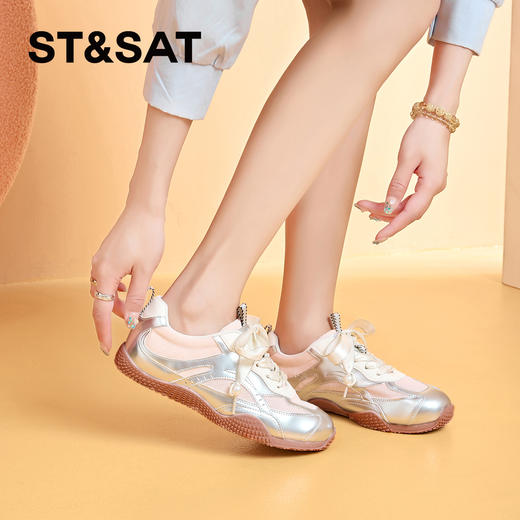 星期六休闲百搭网纱透气运动鞋SSC1112B39 商品图3