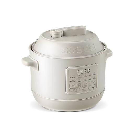 善思soseki电压力锅家用3L饭煲小型智能全自动排气多功能高压锅 商品图6
