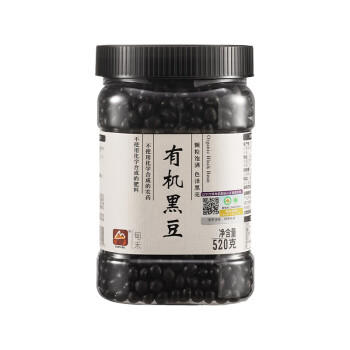 甸禾有机黑豆1.04斤（东北有机杂粮 打豆浆专用 豆香浓郁） /粮油调味 /杂粮 /杂豆类 商品图0