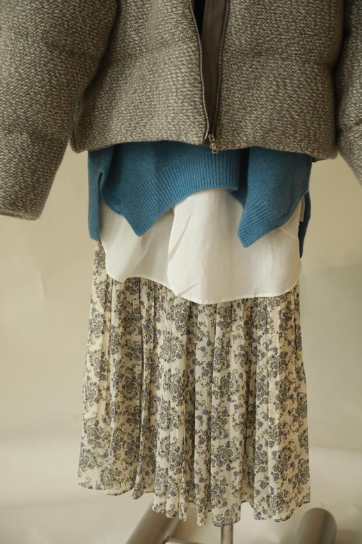 MAISON COVET 纯山羊绒针织羽绒服外套 商品图3