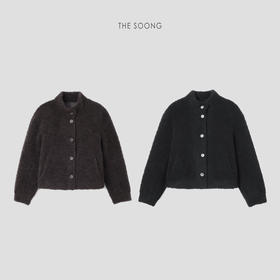 THESOONG‘镇店王炸100%定制绵羊毛细腻保暖绒感外套HWPY6203