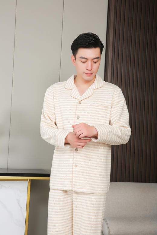 暖绒家居套装（男）棕色 商品图1