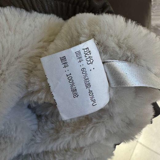 Z毛领皮短外套 冬季 056684510020 商品图4