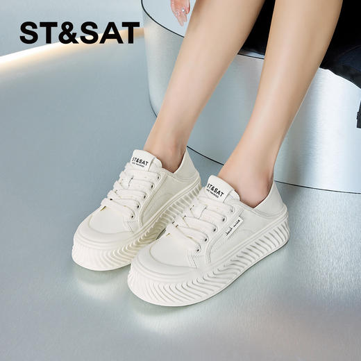 星期六休闲一脚蹬厚底饼干鞋SSC1112737 商品图0