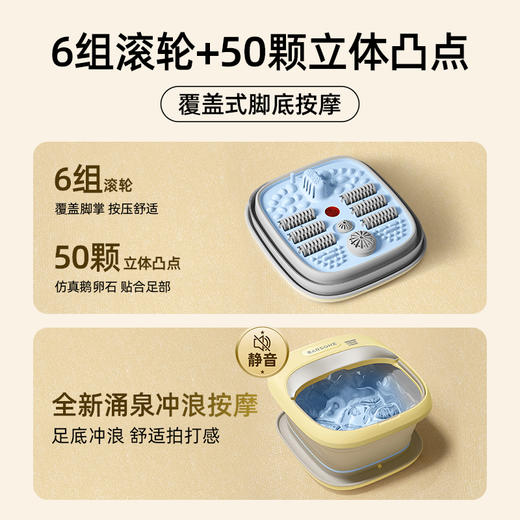 预售12.25日陆续发货【品牌特价福利】朋森抗菌折叠足浴盆BS-ZYP-001 商品图4