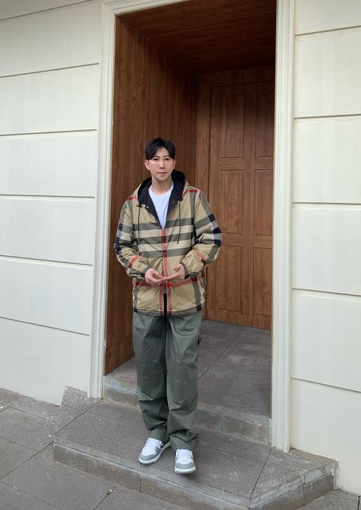 巴家  双面穿 连帽夹克外套（JN） 商品图0