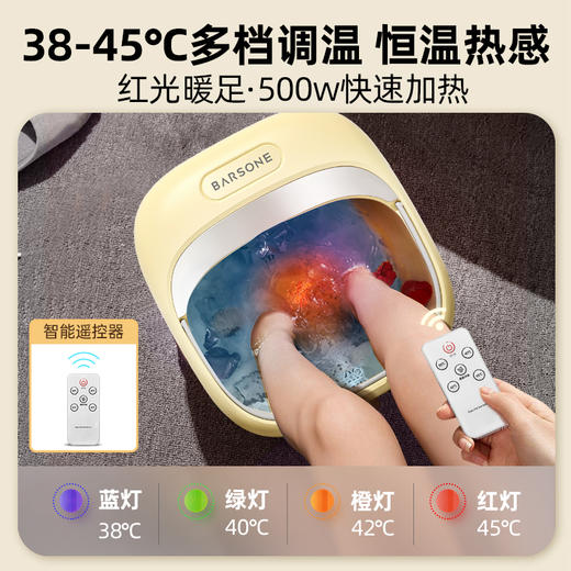 预售12.25日陆续发货【品牌特价福利】朋森抗菌折叠足浴盆BS-ZYP-001 商品图3