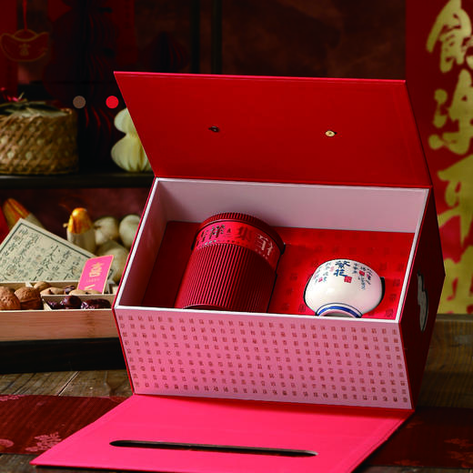 集百福【单罐+杯 红色】35元一套/仅1套 商品图1