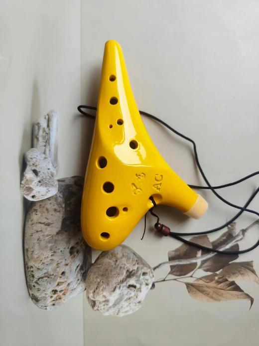 12孔陶笛  专业教学款火笛（国旗色款） 商品图1