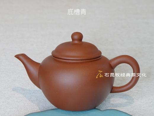 底槽青·鸽嘴水平壶  柴窑烧造 145毫升 天授款紫砂 商品图5