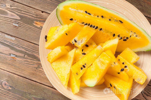 黄西瓜切盒500g 商品图0