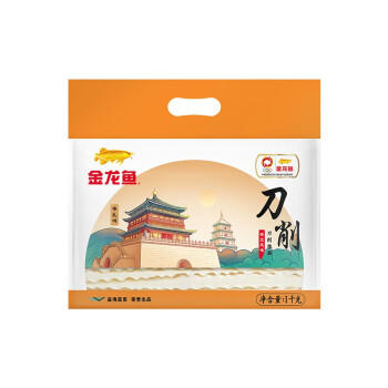 金龙鱼面条挂面 西北风味刀削挂面1kg 宽面 油泼面 烩面 /粮油调味 /挂面 /传统挂面 商品图2