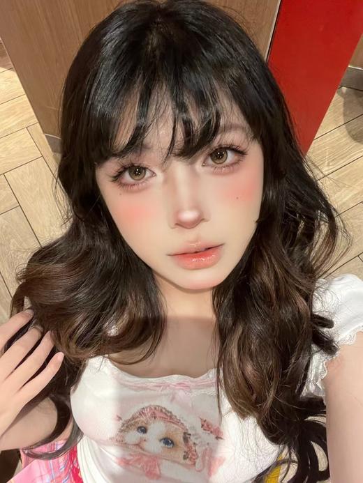 【中直径】HANCON--加州日落棕-14.2mm【半年抛 0-800度 无525/575】 商品图4