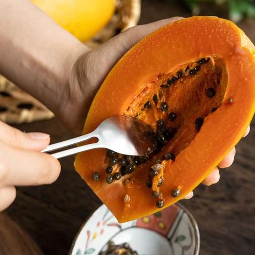 【果蔬精选】海南树上熟红心牛奶木瓜 真正树上自然熟 甜蜜多汁 细腻爽口 一口甜蜜爆汁 商品图3