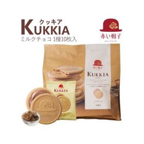 日本进口红帽子kukkia夹心饼...品78g(10枚)
