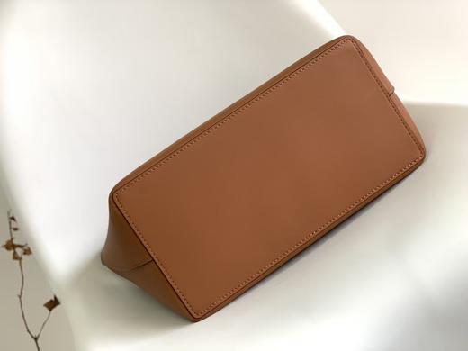 LOEWE罗意威Anagram Tote粒面小牛皮 托特包单肩包手提包 女款 棕褐色（CB） 商品图2