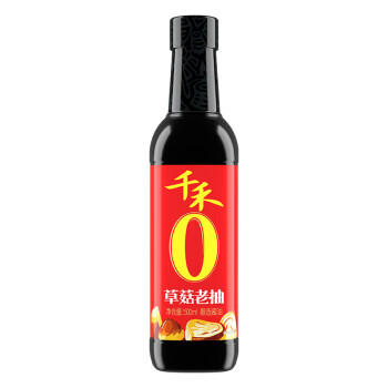 千禾 草菇老抽 500mL【0添加 一级老抽】酿造上色红烧炖煮家用调味品 /粮油调味 /调味品 /酱油 商品图5