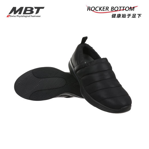 MBT足健康鞋 男厚底休闲夹棉一脚蹬足弓支撑运动恢复鞋轻便M300 商品图3